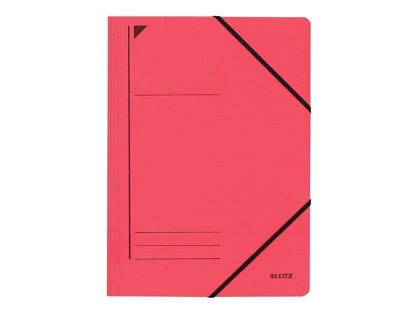 Leitz - Filmappe - for A4 (210 x 297 mm) - kapasitet: 250 ark - rød