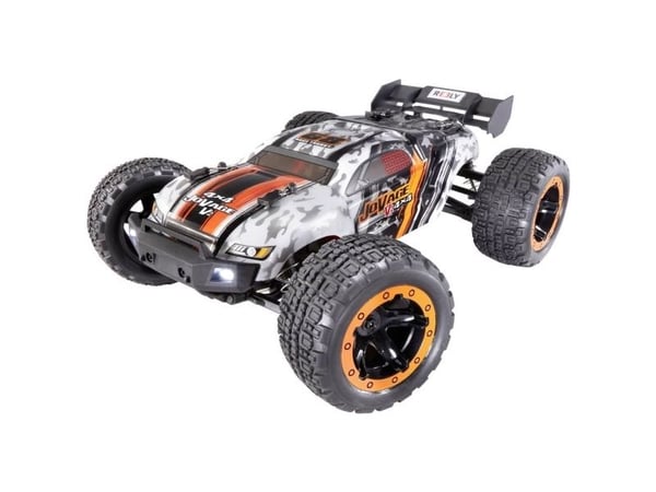 Reely JoVage 4x4 V2 Orange/Hvit børstet 1:16 RC el-truggy 4WD RtR 2,4 GHz inkl. batteri og ladekabel (RE-9495501)