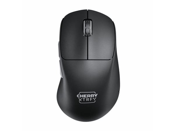 CHERRY Xtrfy M64 Pro - Mus - ergonomisk - optisk - 5 knapper - trådløs - 2.4 GHz - USB trådløs mottaker - hvit