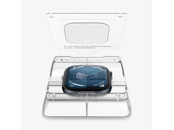 Spigen EliteShield EZ Fit, Skjermbeskytter, Smartklokke, Gjennomsiktig, Apple, Apple Watch 10 (42mm), 2 stykker