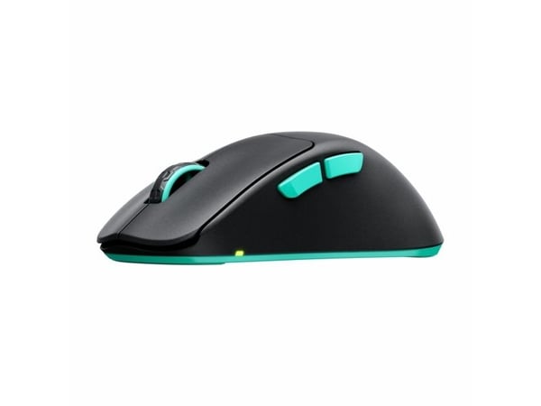 CHERRY Xtrfy M64 - Mus - ergonomisk - optisk - 5 knapper - trådløs - 2.4 GHz - USB trådløs mottaker - svart
