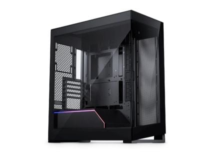 Phanteks NV series NV5 MKII - Mid tower - utvidet ATX (E-ATX) - sidepanel med vindu (herdet glass) - ingen strømforsyning (ATX) - atlasksort - USB/lyd