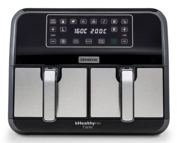 Kenwood kHealthy TwinAir Fryer HFM20.000MB AirFryer ilmankuivausrumpu