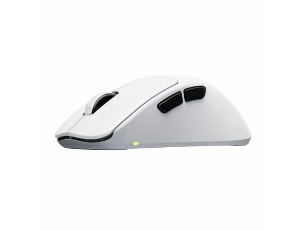 CHERRY Xtrfy M64 Pro - Mus - ergonomisk - optisk - 5 knapper - trådløs - 2.4 GHz - USB trådløs mottaker - hvit