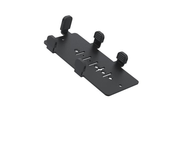 SpacePole MultiGrip - Monteringskomponent (monteringsplate) - for salgspunktterminal - utenhåndtak - metall - svart