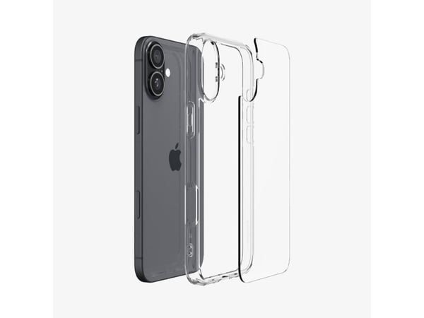 Spigen Crystal Hybrid, Etui, Apple, iPhone 16, 15,5 cm (6.1"), Gjennomsiktig