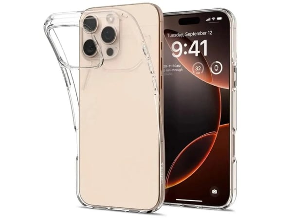 Spigen Crystal Flex, Suojus, Apple, iPhone 16 Pro, 16 cm (6.3"), Läpinäkyvä