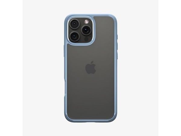 Spigen Crystal Hybrid, Etui, Apple, iPhone 16 Pro Max, 17,5 cm (6.9"), Blå, Gjennomsiktig