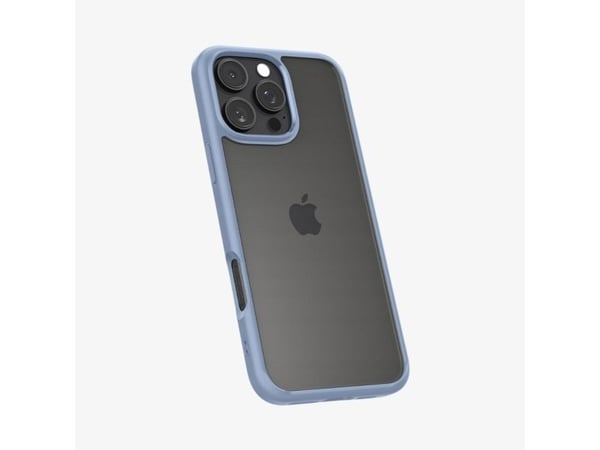 Spigen Crystal Hybrid, Etui, Apple, iPhone 16 Pro Max, 17,5 cm (6.9"), Blå, Gjennomsiktig