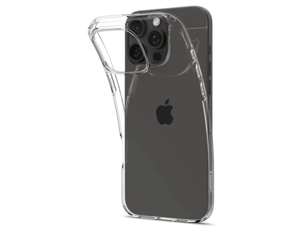 Spigen Crystal Flex, Suojus, Apple, iPhone 16 Pro Max, 17,5 cm (6.9"), Läpinäkyvä