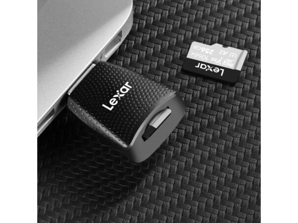Lexar - Kortleser (microSD, microSDHC, microSDXC, microSD UHS-I) - USB 3.2 Gen 1