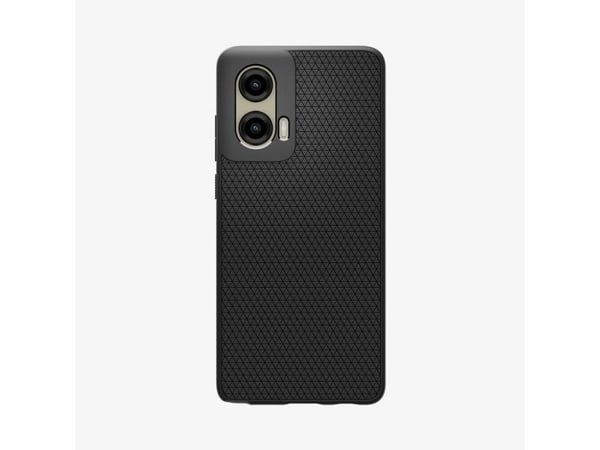 Spigen Liquid Air, Suojus, Moto G Stylus 5G (2024), 17 cm (6.7"), musta