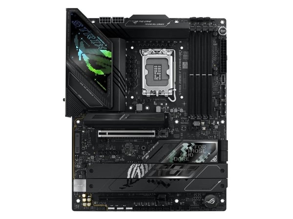 ASUS ROG STRIX Z890-F GAMING WIFI - Hovedkort - ATX - LGA1851-sokkel - Z890 Chipset - USB-C 3.2 Gen 2x2, USB 3.2 Gen 1, USB 3.2 Gen 2, USB-C 3.2 Ge...