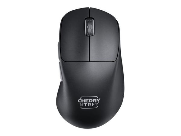 CHERRY Xtrfy M64 Pro - Mus - ergonomisk - optisk - 5 knapper - trådløs - 2.4 GHz - USB trådløs mottaker - hvit