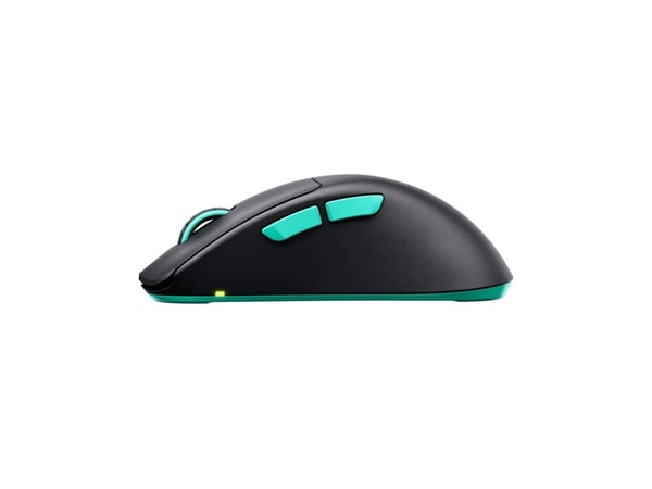 CHERRY Xtrfy M64 - Mus - ergonomisk - optisk - 5 knapper - trådløs - 2.4 GHz - USB trådløs mottaker - svart