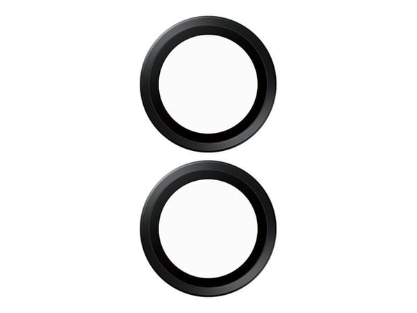 PanzerGlass Hoops - Linsebeskytter for mobiltelefon - svart - for Apple iPhone 16, 16 Plus