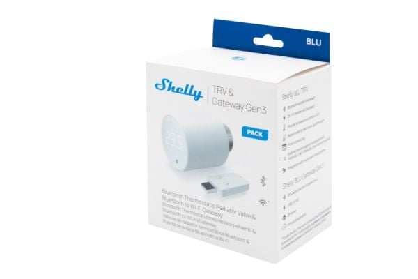 Shelly BLU TRV + BLU Gateway Gen3