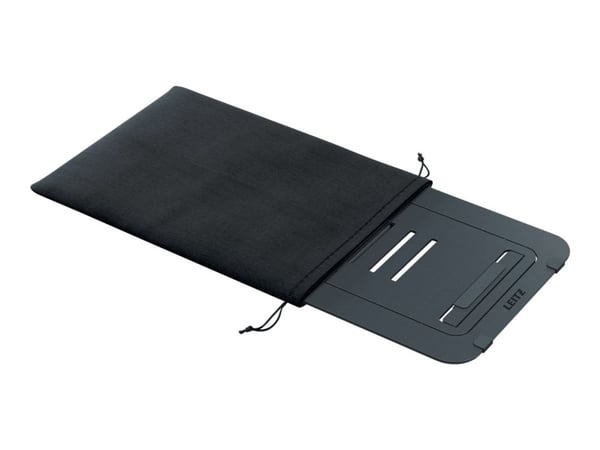 Leitz Ergo - Notebookstativ - justerbar, multi-vinkel, aluminium - 10" - 17" - mørk grå