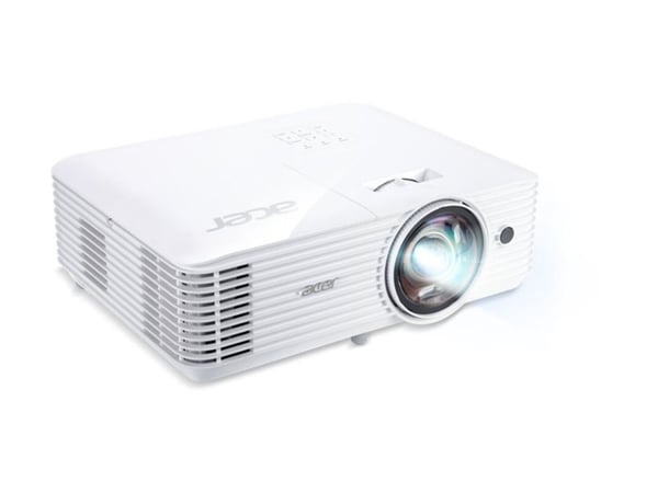 Acer S1286H - DLP-projektor - portabel - 3D - 3500 lumen - XGA (1024 x 768) - 4:3 - kortkast fast linse