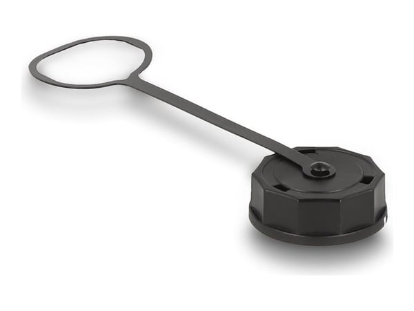 Delock - Beskyttelseshette - for RJ-45 built-in connectors, IP68 dust and waterproof - svart