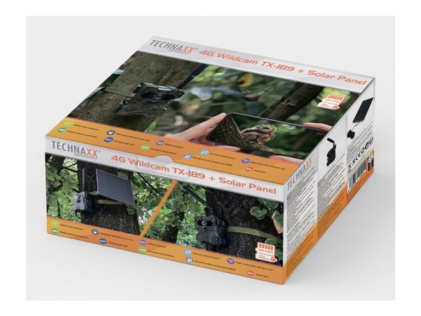Technaxx TX-189 - Kamerafelle - 4.0 MP - 1440p / 15 fps - 4G, 4G - ikke-spesifisert