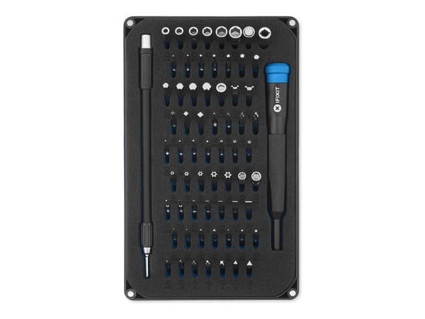 iFixit EU145307-4, Työkalusarjat, Universaali, Avauspiikki, Ruuvimeisseli, Metallilasta, Imukuppi, Atulat, Musta, Sininen, Ruostumaton teräs, Tasai...