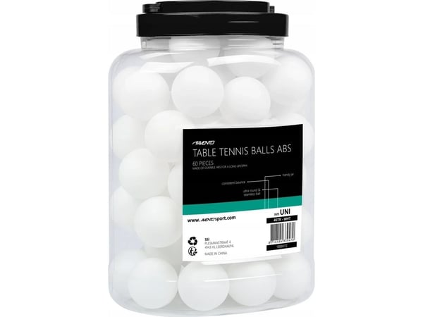 AVENTO bordtennisballer 46TR 60 stk AVENTO bordtennisballer 46TR 60 stk