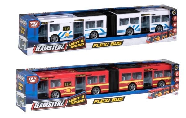 Teamsterz HTI förlängd buss med ljus och ljud