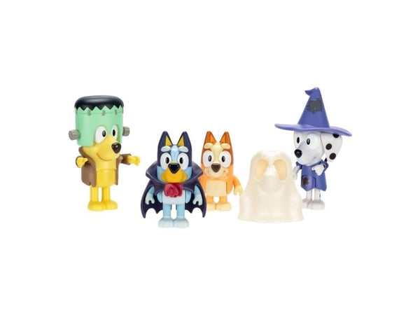 BLUEY Figure 4pk Costume Party