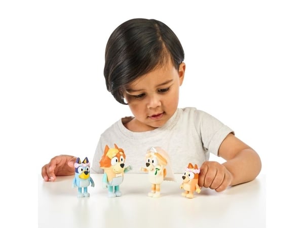 Bluey BLUEY Figure 4pk Special Set-Wedding