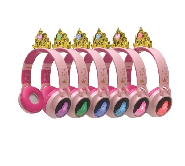 Disney Princess Bluetooth hörlurar med ljus