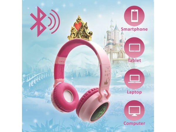 Disney Princess Bluetooth hörlurar med ljus