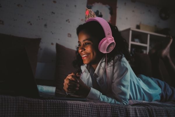 Disney Princess Bluetooth hörlurar med ljus