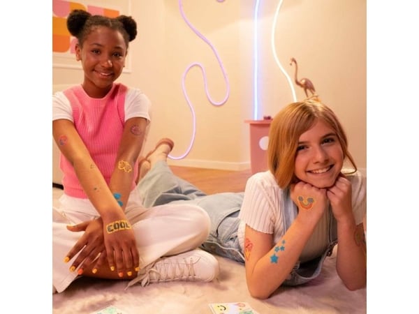 FabLab Glow in the dark -Glitter Tattoos