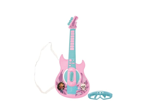 Gabby's Dollhouse Elektrisk Gitarr med Ljus och Glasögon med mikrofon