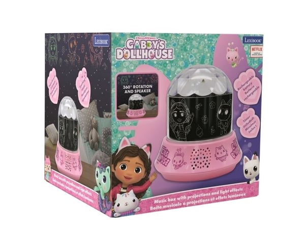 Gabby's Doll House Night Light Projector with Speaker Gabby's Doll House Night Light Projector with Speaker