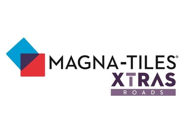 Magna-Tiles XTRAS : Roads, 12 pcs set