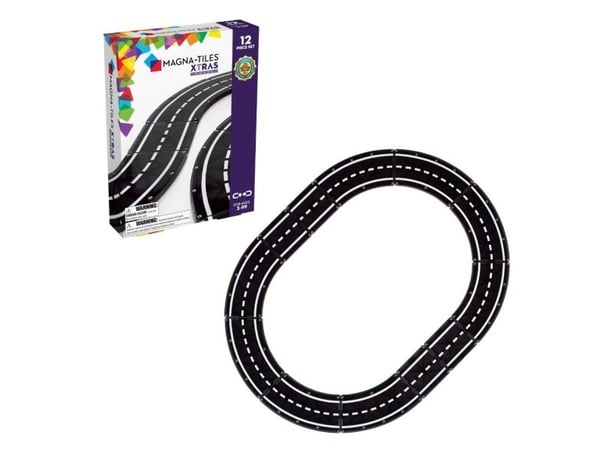 Magna-Tiles XTRAS : Roads, 12 pcs set