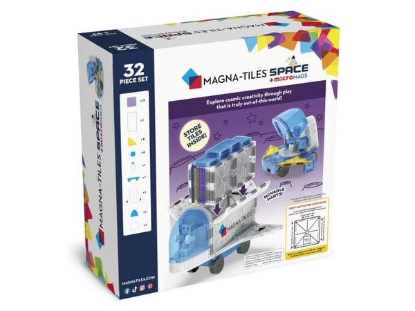 Magna-Tiles Space micromags set 32 pcs
