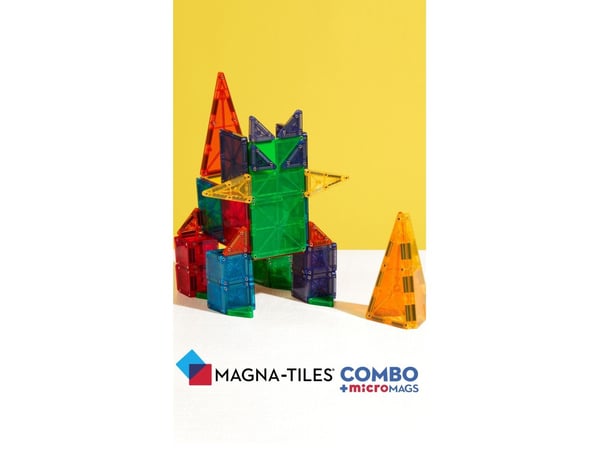 Magna-Tiles microMAGS Combo 62 stk