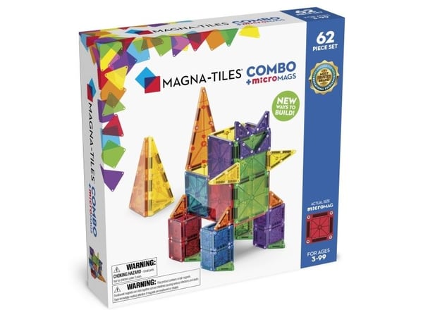 Magna-Tiles microMAGS Combo 62 stk Magna-Tiles microMAGS Combo 62 stk