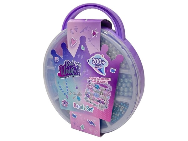 Real UniQ Real UniQ Beads Set, Round Carry Case