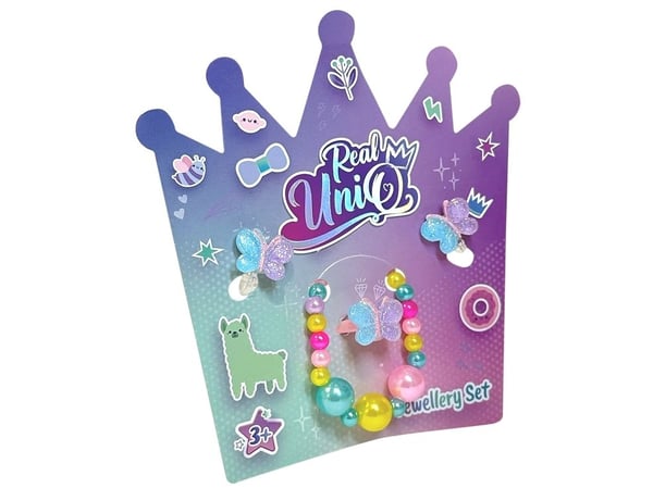 Real UniQ Real UniQ, Jewellery Set, CDU, asst.