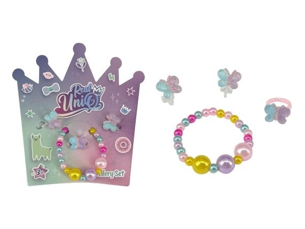 Real UniQ Real UniQ, Jewellery Set, CDU, asst.
