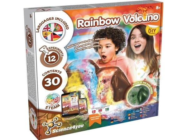 Science4you, Regnbåge Vulkan Set