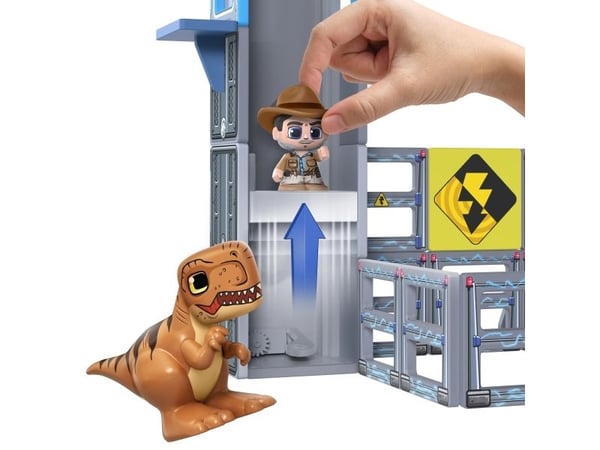 Tile Town Jurassic world park magneettinen rakennussarja 70 palaa