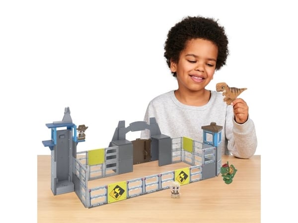 Tile Town Jurassic world park magneettinen rakennussarja 70 palaa