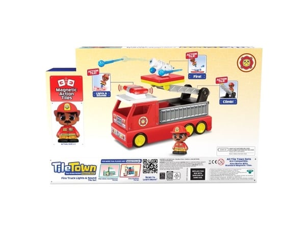 TILE TOWN, Fire Truck TILE TOWN, Fire Truck
