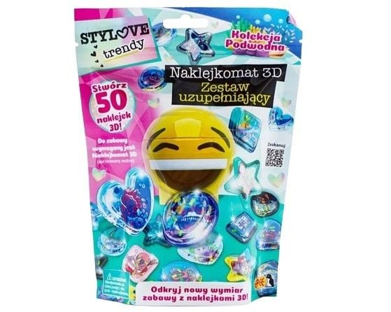Epee 3D-sticker-set - undervattenskollektion