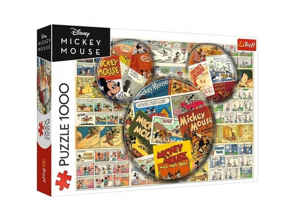 Trefl PUZZLE 1000EL TREFL KOMIKSOWA MYSZKA MIKI PUDI PUD6